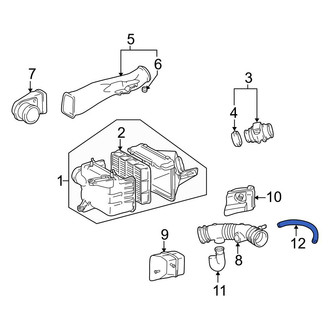 Toyota OE - PCV Valve Hose