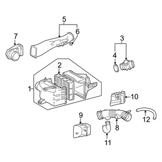 Toyota OE - Engine - Air Intake (3.4L)