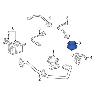 Toyota OE - Exhaust Gas Recirculation (EGR) Valve Control Solenoid