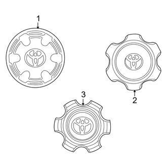 Toyota OE - Wheels - Covers & Trim