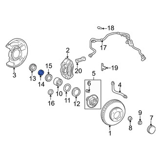 Toyota OE - Wheel Bearing Spacer