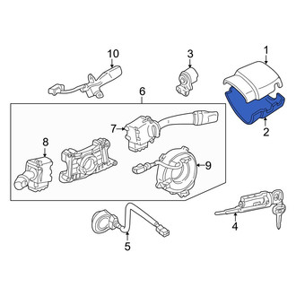 Toyota OE - Lower Steering Column Cover