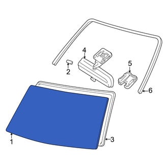 Toyota OE - Front Windshield
