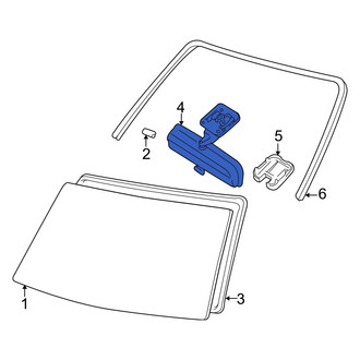 Toyota OE - Front Interior Rear View Mirror