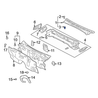 Toyota OE - Cowl Cover Grommet