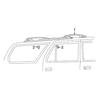 Toyota OE - Roof - Luggage Carrier (W/O Sunroof)