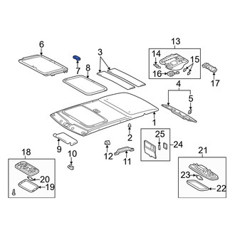 Toyota OE - Sunroof Handle