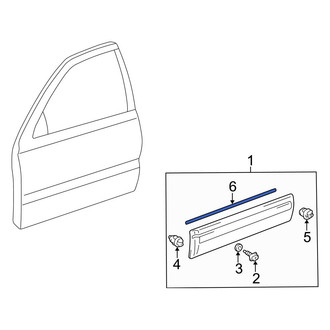 Toyota OE - Side Body Trim Protector