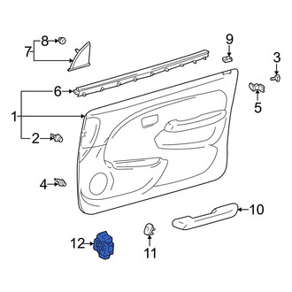 Toyota OE - Front Door Lock Switch