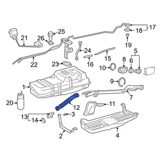 Toyota OE - Fuel Filler Neck Adapter