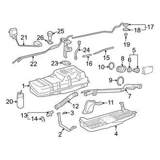 Toyota OE - Fuel System Components