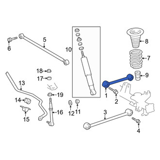 Toyota OE - Rear Upper Suspension Control Arm
