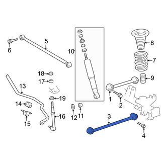 Toyota OE - Rear Lower Suspension Control Arm