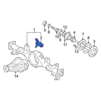 Toyota OE - Rear Differential Drive Pinion Oil Deflector