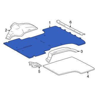 Toyota OE - Rear Floor Mat