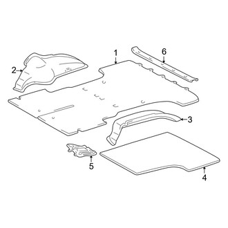 Toyota OE - Rear Body & Floor - Interior Trim