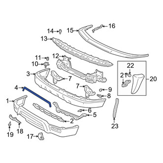 Toyota OE - Front Bumper Protection Pad