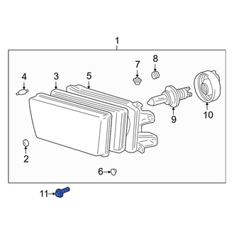 Toyota OE - Headlight Mounting Bolt