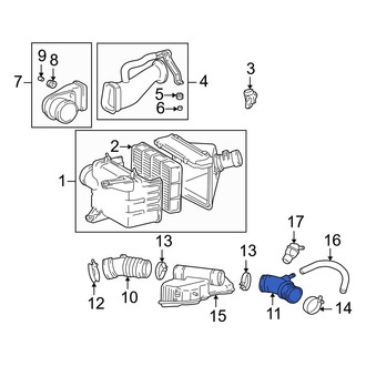 Toyota OE - Engine Air Intake Hose