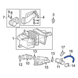 Toyota OE - PCV Valve Hose