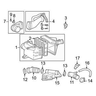 Toyota OE - Engine - Air Intake (3.4L)