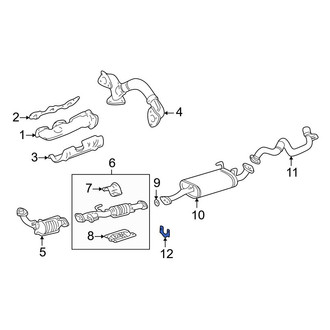 Toyota OE - Exhaust System Hanger