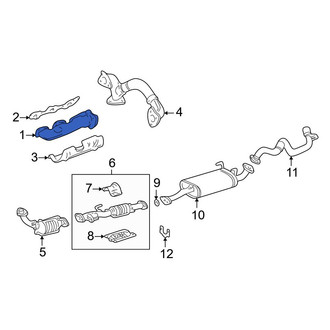 Toyota OE - Left Exhaust Manifold