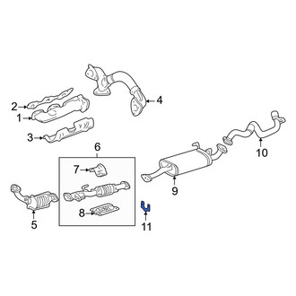 Toyota OE - Exhaust System Hanger