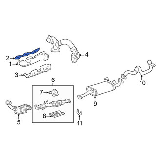 Toyota OE - Exhaust Manifold Gasket