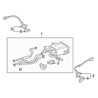 Toyota OE - Emission System - Emission Components