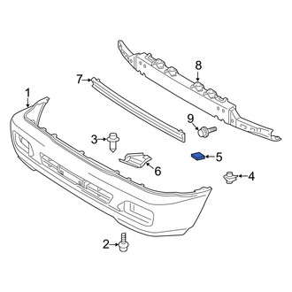 Toyota OE - Front Bumper Cover Stop