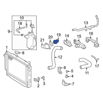 Toyota OE - Engine Coolant Thermostat