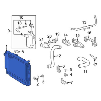 Toyota OE - Radiator