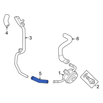 Toyota OE - HVAC Heater Hose