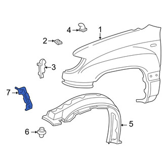 Toyota OE - Front Fender Brace