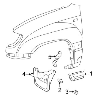 Toyota OE - Fender - Exterior Trim