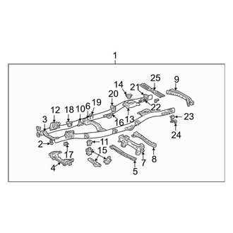 Toyota OE - Frame & Components