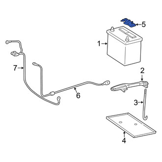 Toyota OE - Battery Cable Terminal End