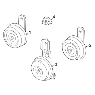 Toyota OE - Electrical - Horn