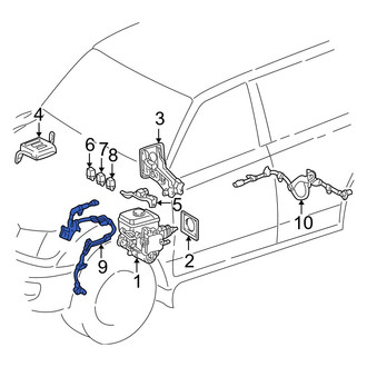Toyota OE - Front Left ABS Wheel Speed Sensor