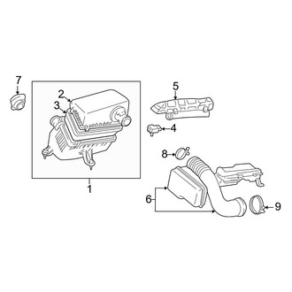 Toyota OE - Engine / Transaxle - Air Intake