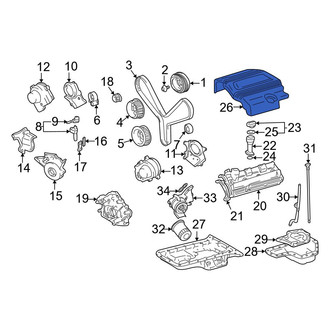 Toyota OE - Engine Cover