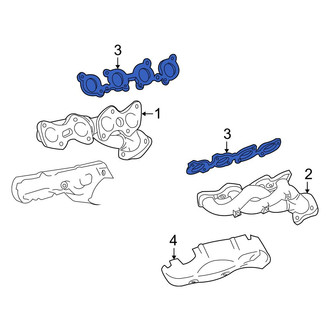 Toyota OE - Exhaust Manifold Gasket