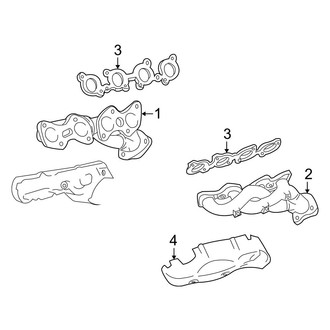 Toyota OE - Exhaust System - Manifold