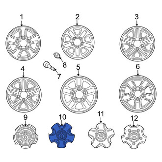 Toyota OE - Wheel Cap