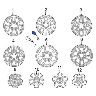 Toyota OE - Wheel Lug Nut