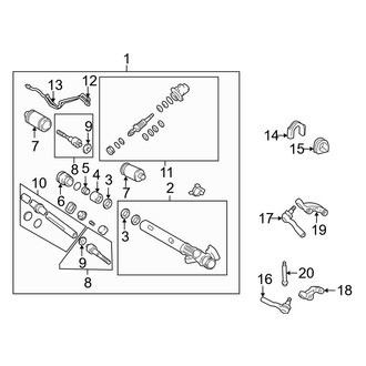 Toyota OE - Steering Gear & Linkage