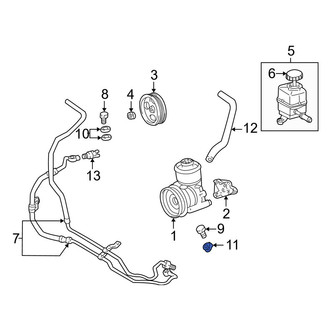 Toyota OE - Power Steering Pressure Hose Gasket