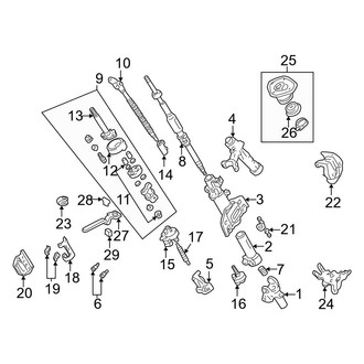 Toyota OE - Steering Column Assembly (Power Tilt)