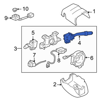 Toyota OE - Wiper Switch